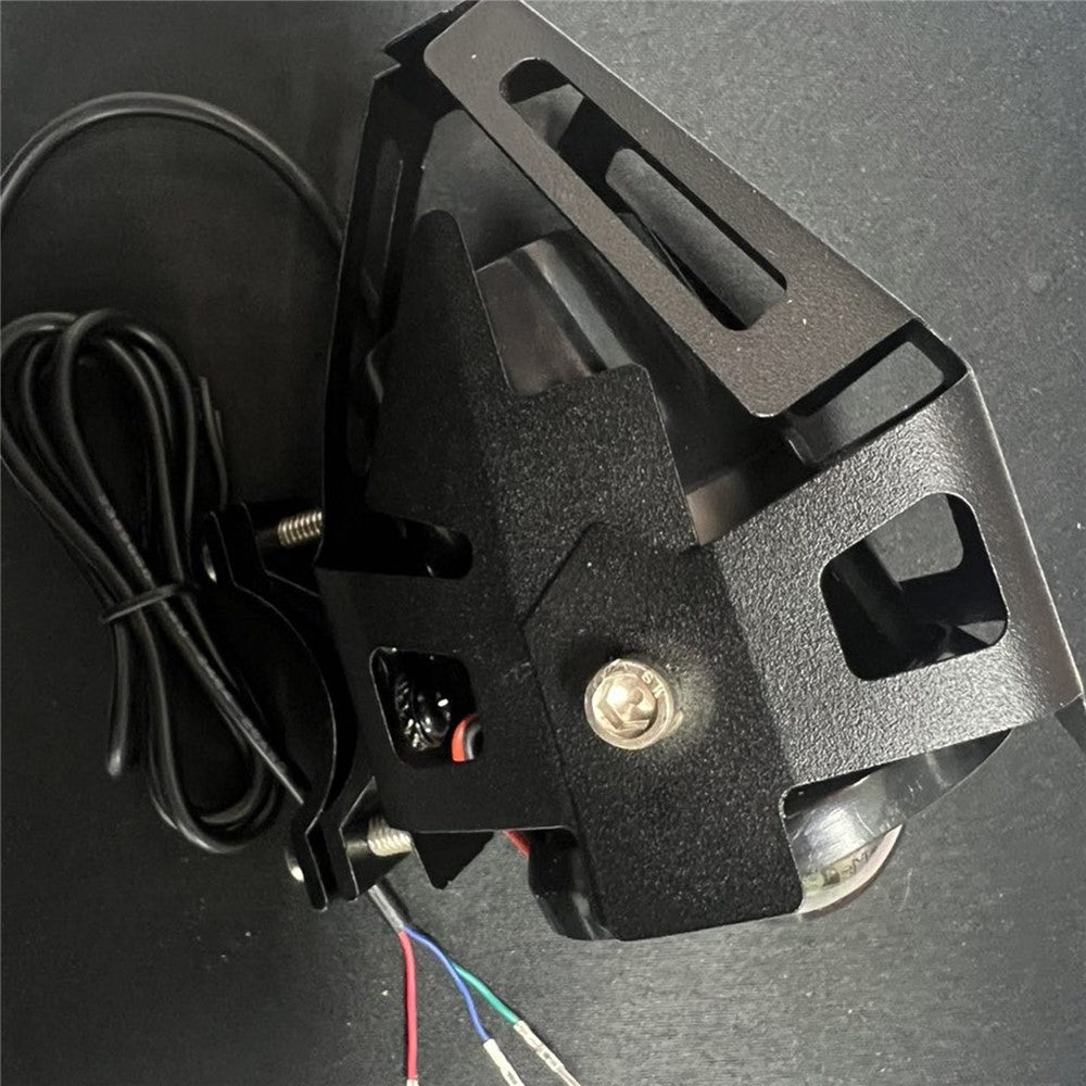 Waterproof Motorcycle Headlight with Bluetooth-Compatible Speaker High Low Beam Fog Light