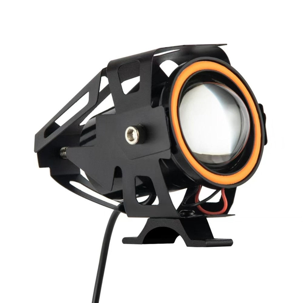 Waterproof Motorcycle Headlight with Bluetooth-Compatible Speaker High Low Beam Fog Light