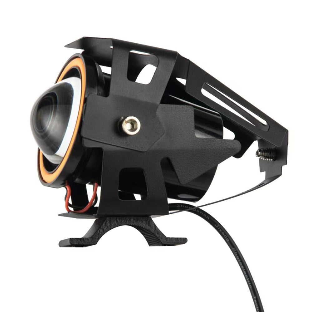 Waterproof Motorcycle Headlight with Bluetooth-Compatible Speaker High Low Beam Fog Light