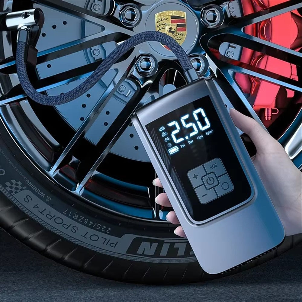 ST-9624A Portable Car Tire Inflator Digital Display Air Compressor Smart Pressure Gauge