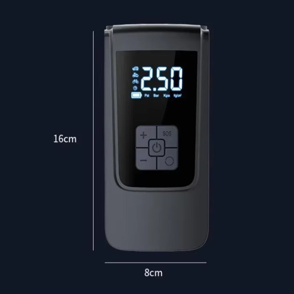 ST-9624A Portable Car Tire Inflator Digital Display Air Compressor Smart Pressure Gauge