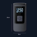 ST-9624C Trådløs Inflatorpumpe DC / USB Digitalt Display Bil Dæk Luftkompressor Bærbar Smart Trykmåler