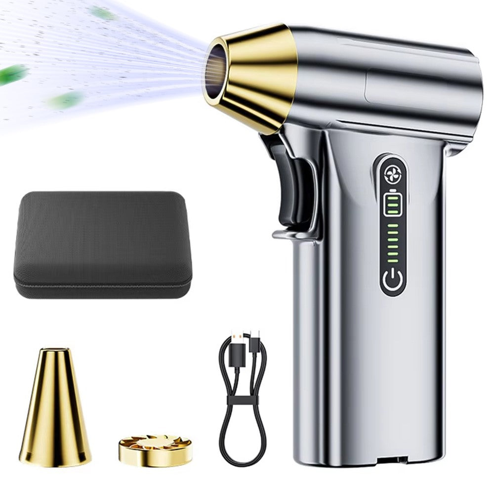 ST-8109 Portable Handheld Wireless Blower 3 Gears Adjustable High Power Car Home Dust Cleaner