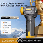 ST-5527 Smart Digital Display Portable Car Air Pump Wireless Electric Handheld Tire Inflator