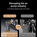 ST-5527 Smart Digital Display Portable Car Air Pump Wireless Electric Handheld Tire Inflator