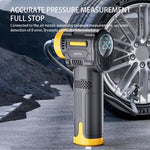 ST-5527 Smart Digital Display Portable Car Air Pump Wireless Electric Handheld Tire Inflator