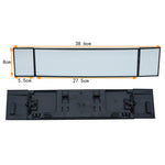 SD-2411 High Definition Glass Universal Tri-Fold Car Rearview Mirror Wide Angle Curved Mirror