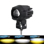 DC 12V-65V Motorcycle Headlight IP68 Waterproof 20W 6000lm High Low Beam LED Fog Light