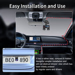 W3 WiFi 4 Channel Dash Cam 2K Night Vision Quad Lens Car DVR Vehicle Driving Recorder with GPS Module