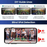 Solar Powered Magnetic BSD HD Camera for Car Truck Dash Cam WiFi Reversing Backup System