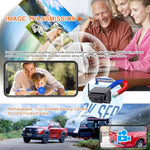 Solar Powered Magnetic BSD HD Camera for Car Truck Dash Cam WiFi Reversing Backup System