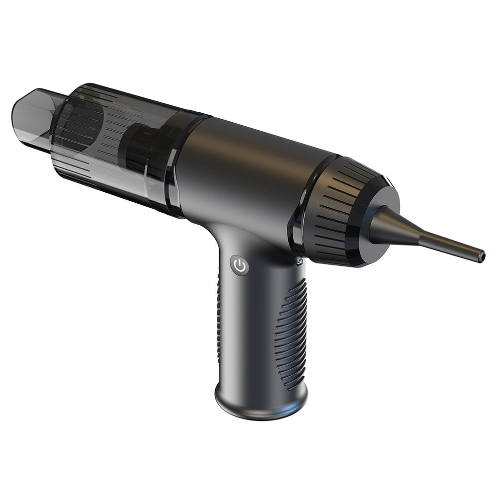 V16D 2 in 1 Car Vacuum Cleaner Powerful Suction Rechargeable Handheld Dust Blower with 7 Nozzles