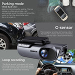K05 4K High Definition WiFi Dash Cam Wide Angle Lens Night Vision Car Driving Recorder, Cigarette Lighter Power