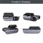 K05 4K High Definition WiFi Dash Cam Wide Angle Lens Night Vision Car Driving Recorder, Cigarette Lighter Power