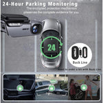 K05 4K High Definition WiFi Dash Cam Wide Angle Lens Night Vision Car Driving Recorder, Cigarette Lighter Power