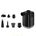 H9727 Multifunction Mini Inflator Portable Wireless Air Pump with LED Light and Power Bank Function