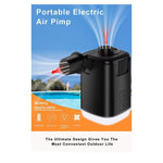 H9727 Multifunction Mini Inflator Portable Wireless Air Pump with LED Light and Power Bank Function