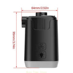 H9727 Multifunction Mini Inflator Portable Wireless Air Pump with LED Light and Power Bank Function