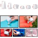 H9725 Portable Wireless Air Pump Rechargeable Electric Inflator Deflator for Swimming Rings / Air Beds