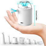 H9725 Portable Wireless Air Pump Rechargeable Electric Inflator Deflator for Swimming Rings / Air Beds