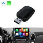 AB051E 2-in-1 CarPlay Android Auto Wireless Adapter Bluetooth-Compatible WiFi Connection USB Dongle