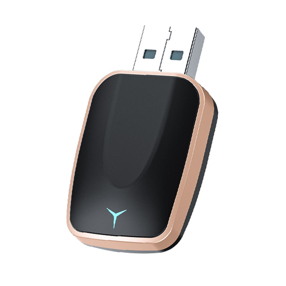 AB051E 2-in-1 CarPlay Android Auto Wireless Adapter Bluetooth-Compatible WiFi Connection USB Dongle