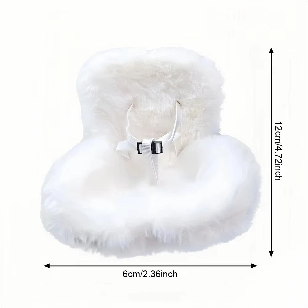 Til Labubu Plysdukke Pelsagtig Biludluftningsclips Holder Sikkerhedssæde 15-17 cm Mini Figurer Udstillingsstander