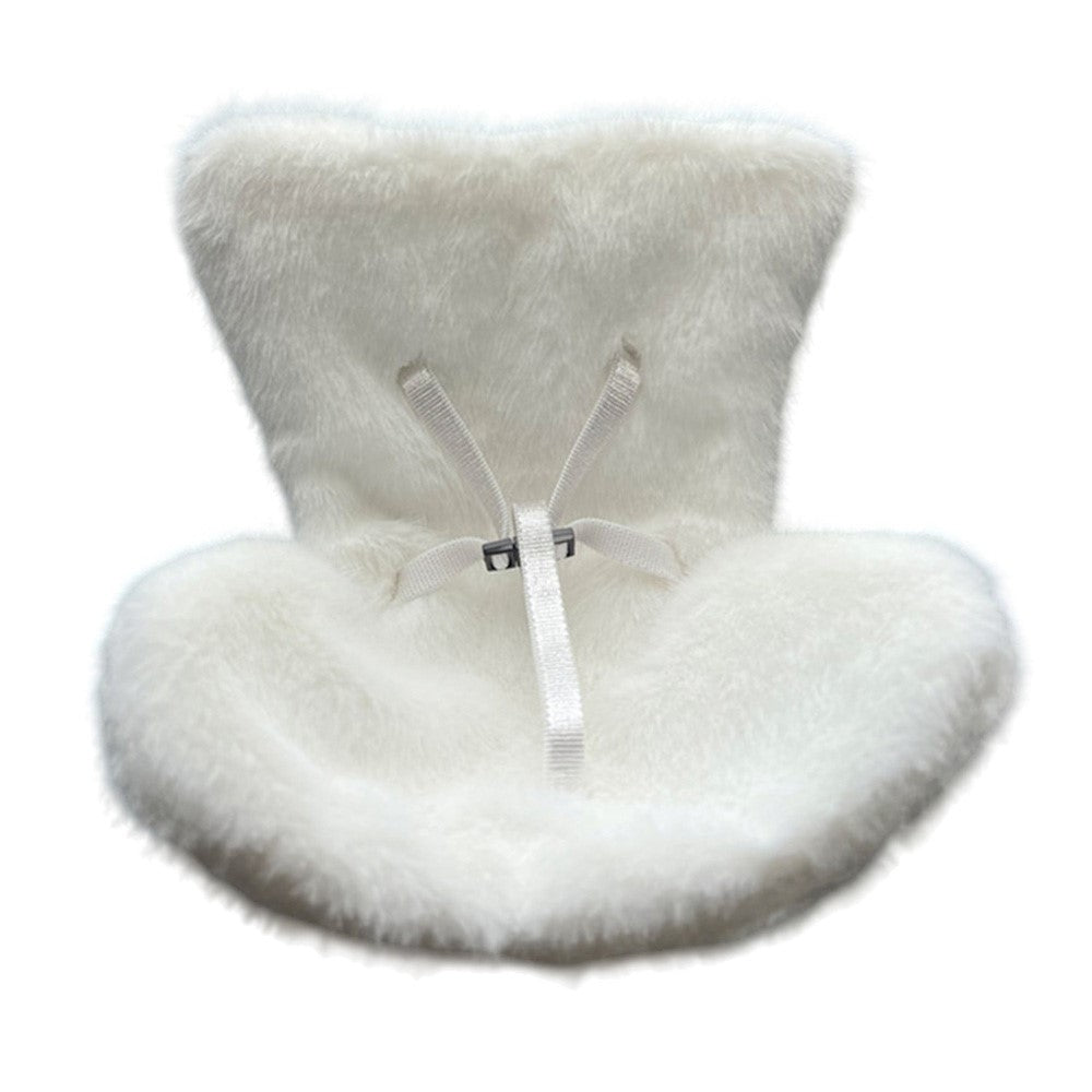 Til Labubu Plysdukke Pelsagtig Biludluftningsclips Holder Sikkerhedssæde 15-17 cm Mini Figurer Udstillingsstander