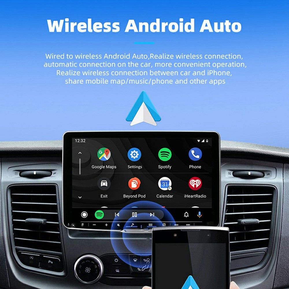 USB Mini Wireless CarPlay Android Auto 2 in 1 Adapter for Built-In Carplay / Android Auto Vehicles