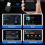 USB Mini Wireless CarPlay Android Auto 2 in 1 Adapter for Built-In Carplay / Android Auto Vehicles