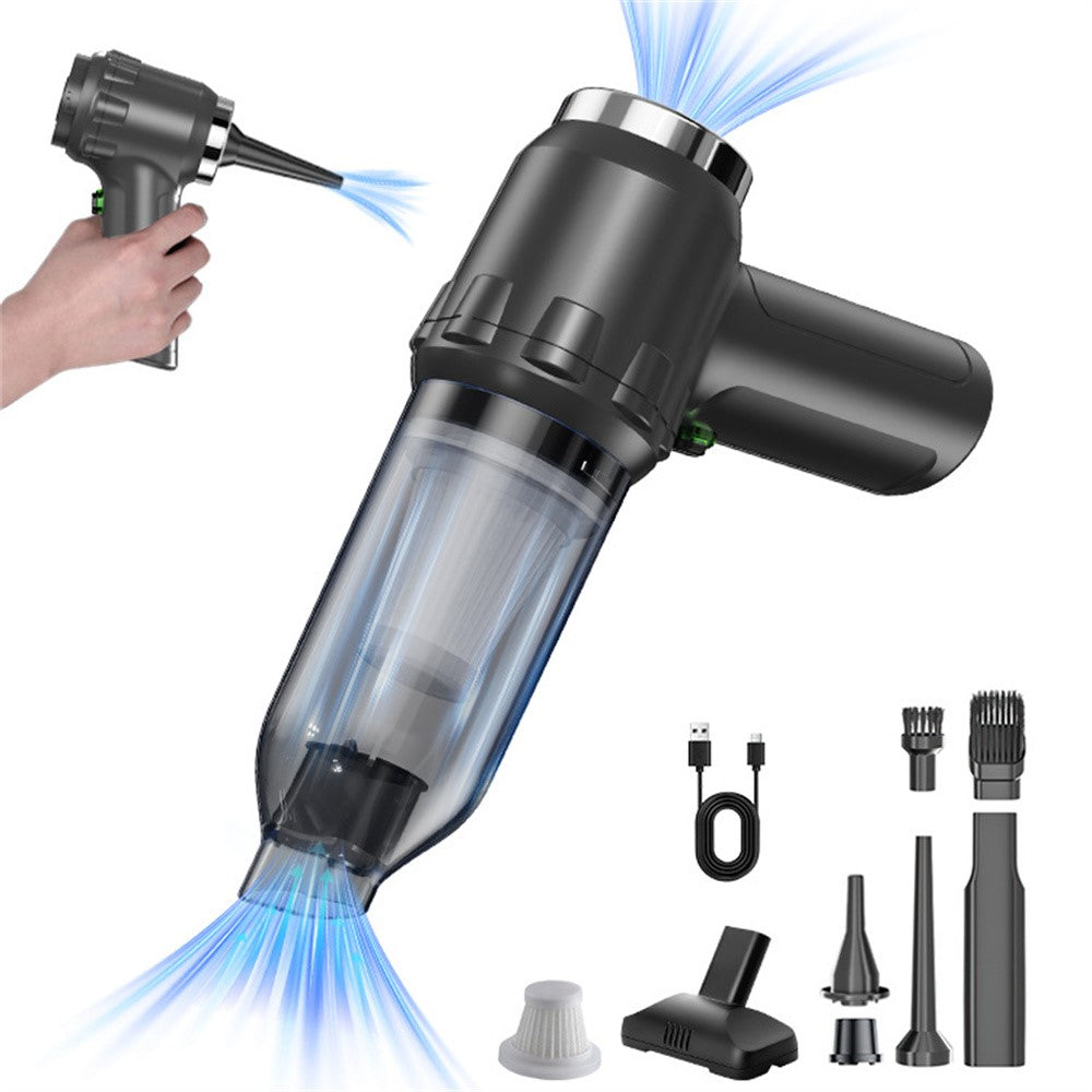 16KPa Powerful Suction Wireless Car Vacuum Cleaner Rechargeable Portable Handheld Dust Blower