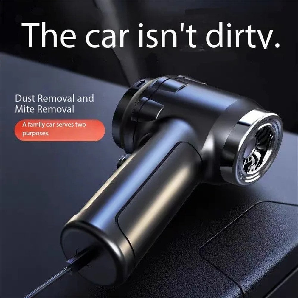 16KPa Powerful Suction Wireless Car Vacuum Cleaner Rechargeable Portable Handheld Dust Blower