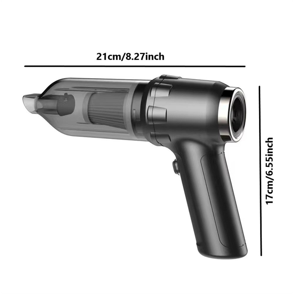 16KPa Powerful Suction Wireless Car Vacuum Cleaner Rechargeable Portable Handheld Dust Blower