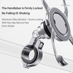 Z10 For iPhone 16 Pro Max Motorcycle Mount Magnetic Phone Holder Anti Shake Cycling Bracket
