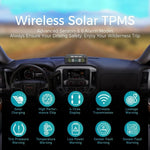 T11 Beep Version Solar  /  USB Dual Power Real Time Display TPMS Tire Pressure Monitoring System with 4 External Sensor