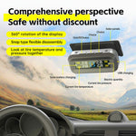 T14 Solar  /  USB Charging Tire Pressure Monitoring System Car TPMS with 4 Internal Sensors