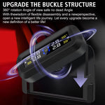 T13 Car TPMS Real Time Display Solar  /  USB Charging Tire Pressure Monitoring System with 4 Internal Sensors
