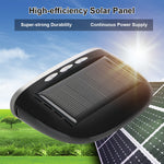 TY07 Solar Powered TPMS Wireless Car Tire Pressure Monitoring System with 4 External Sensors