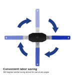 Brake Piston Caliper Press Tool Steel Car Ratchet Brake Piston 360 Degree Ratchet Pad Spreader Press Hand Tool