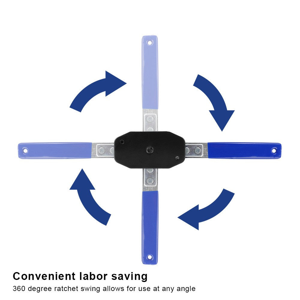 Brake Piston Caliper Press Tool Steel Car Ratchet Brake Piston 360 Degree Ratchet Pad Spreader Press Hand Tool