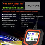 V321 2.4 Inch Color Screen OBD2 Car Diagnostic Scanner Engine Code Reader Battery Health Test Tool