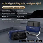 DA200 Bluetooth-compatible OBD2 Car Diagnostic Scanner Engine Fault Code Reader Vehicle Diagnostic Tool