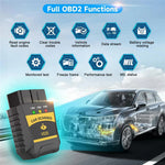 V020 Bluetooth-compatible OBD2 Scanner ELM327 Car Diagnostic Tool Battery Tester Engine Fault Code Reader