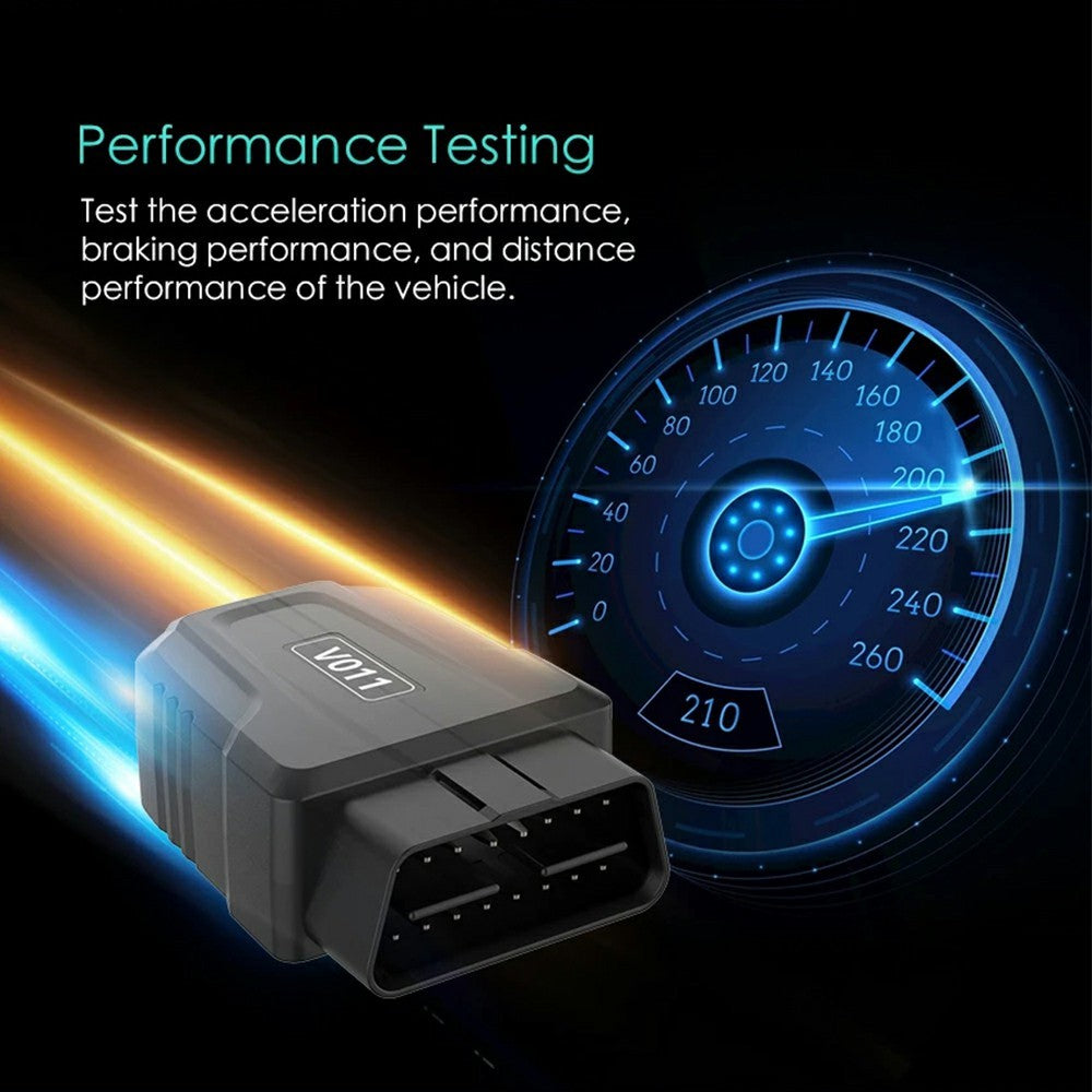 V011 Bluetooth-kompatibel OBD2 Bildiagnosescanner til iOS / Android Motorfejlkodelæser