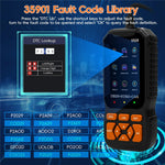 V520 2.8 Inch TFT Color Screen OBD2 Car Diagnostic Scanner for 1996 and Later Vehicles Engine Check Fault Codes Reader
