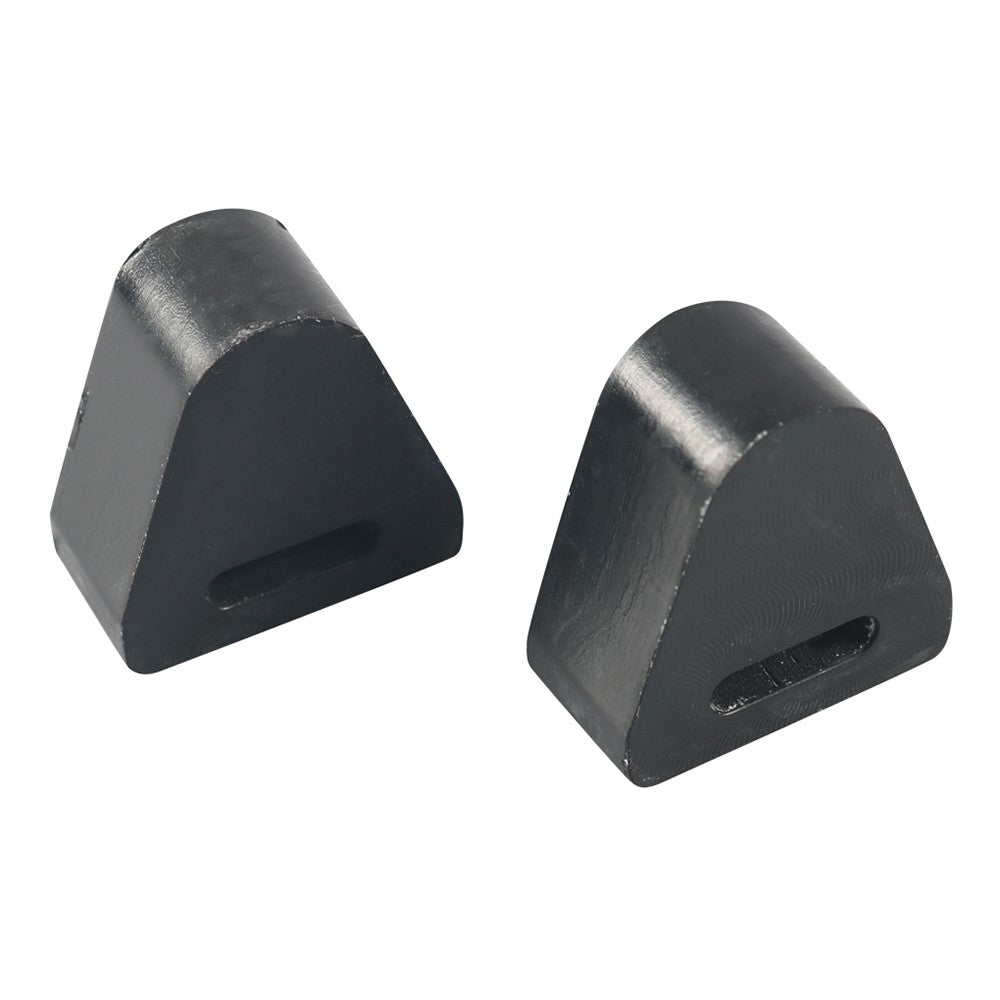 A5177 2PCS Car Tailgate Stop Bumper Rubber Bumper Block Set, OE: 16633065