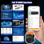 DA100 Bluetooth-compatible OBD Car Diagnostic Scanner Automotive Engine Fault Code Reader for Android iOS