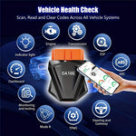 DA100 Bluetooth-compatible OBD Car Diagnostic Scanner Automotive Engine Fault Code Reader for Android iOS