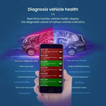 V30 OBD2 Scanner ELM327 Bluetooth-kompatibel Motordiagnosekodlæser understøtter datastrøm