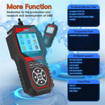 V600 OBD2 Car Diagnostic Scanner Battery Tester Engine Fault Code Reader Oxygen Sensor Diagnostic Tool